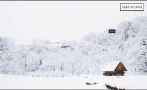 15+ CSS Snow Effect Animations