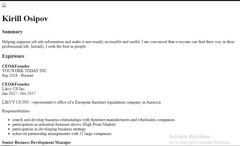 18 HTML Resume Templates (Demo + Free Code)