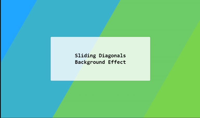 53+ Animated Backgrounds Using CSS