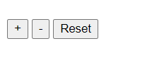 Incremental and Decremental counter using HTML, CSS and JavaScript