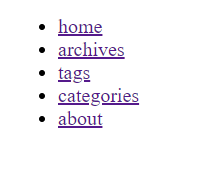 CSS Menu Hover Underline Effect
