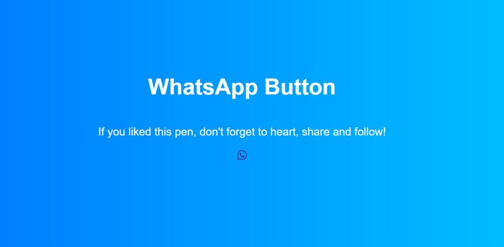 How to Add Whatsapp Share Button Using HTML & CSS Code? Add Whatsapp Share Button Using HTML & CSS