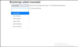 Bootstrap Select Menus