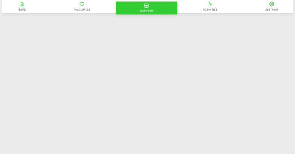 Top 15+ JavaScript Tab Bars Simple icon navigation - screenshot