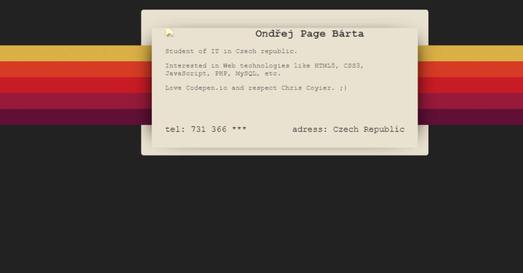 Best 15+ CSS Profile Card Designs