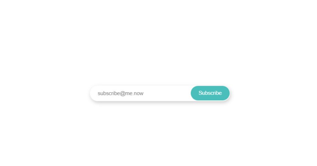 Best 15 CSS Subscribe Form Designs