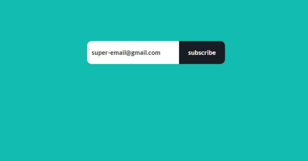 Best 15 CSS Subscribe Form Designs