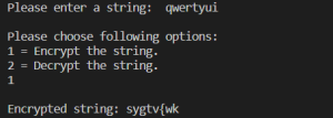  Encryption-Decryption project using C++