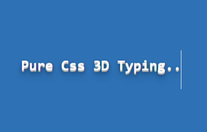 26 CSS Typing Text Effects