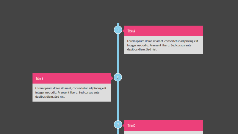30+ CSS Timelines (Example + Code) image.