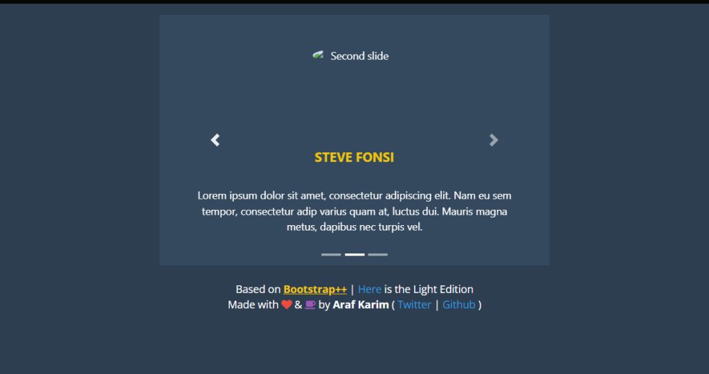 Top 15+ Bootstrap Testimonial Carousel examples Top 15+ Bootstrap Testimonial Carousel examples