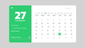 23+ Best CSS Calendar (Demo + Code)