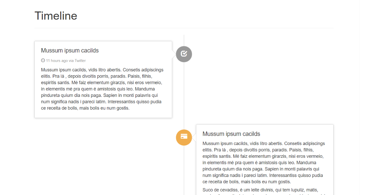 Read more about the article 15+ Bootstrap Timelines Examples With Code