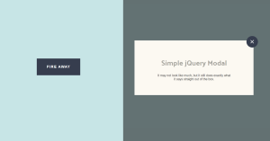 Read more about the article 18  jQuery Modal Popup (Demo + Free Code)
