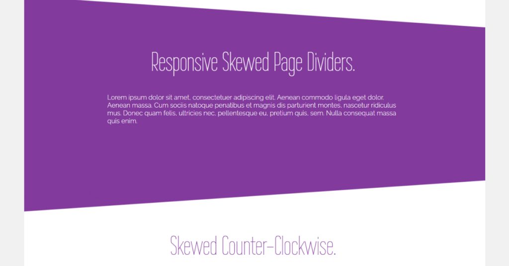 CSS Dividers Design CSS Dividers Design