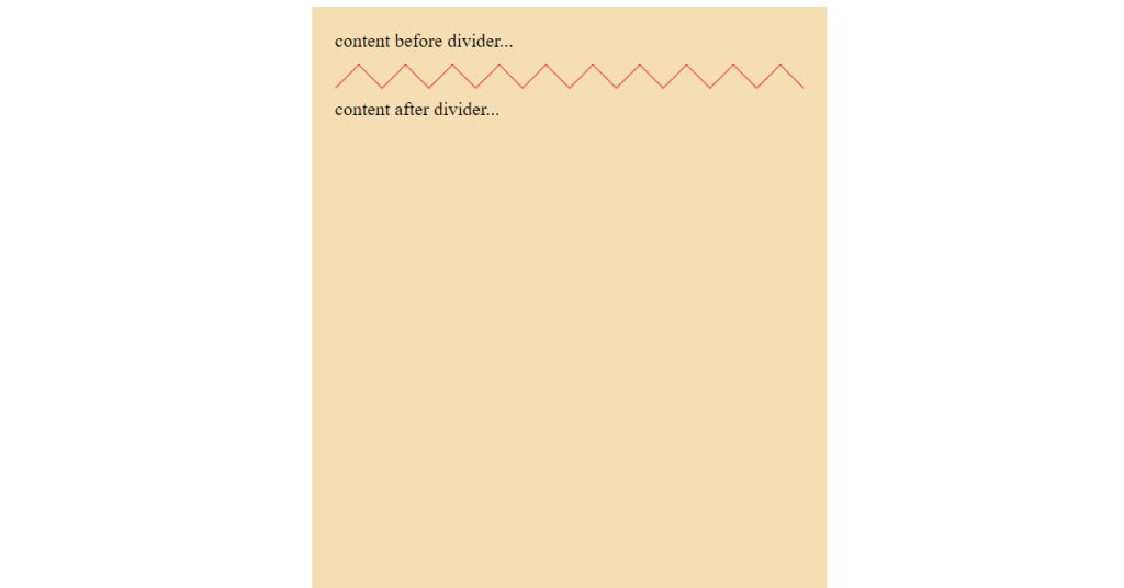 CSS Dividers Design CSS Dividers Design