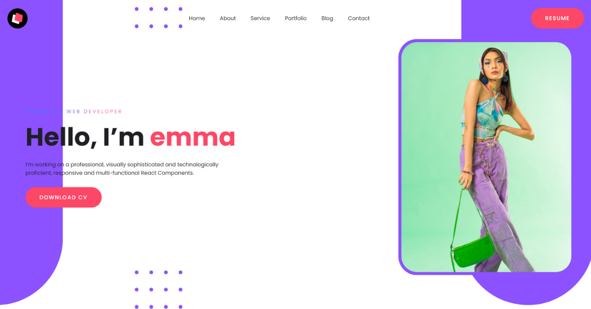 Personal Portfolio Website Using HTML and CSS Personal Website Using Html And Css