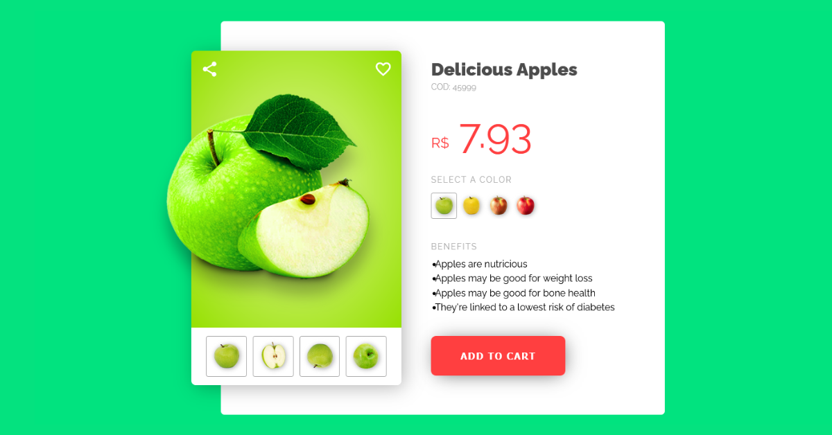 CSS Product Cards Examples