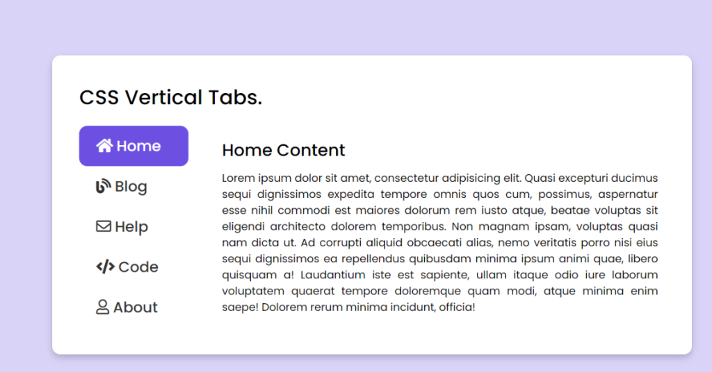 19 CSS Tabs