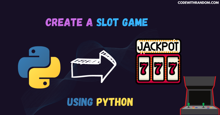 game project - CodeWithRandom