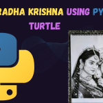 Draw Radha Krishna Using Python Code