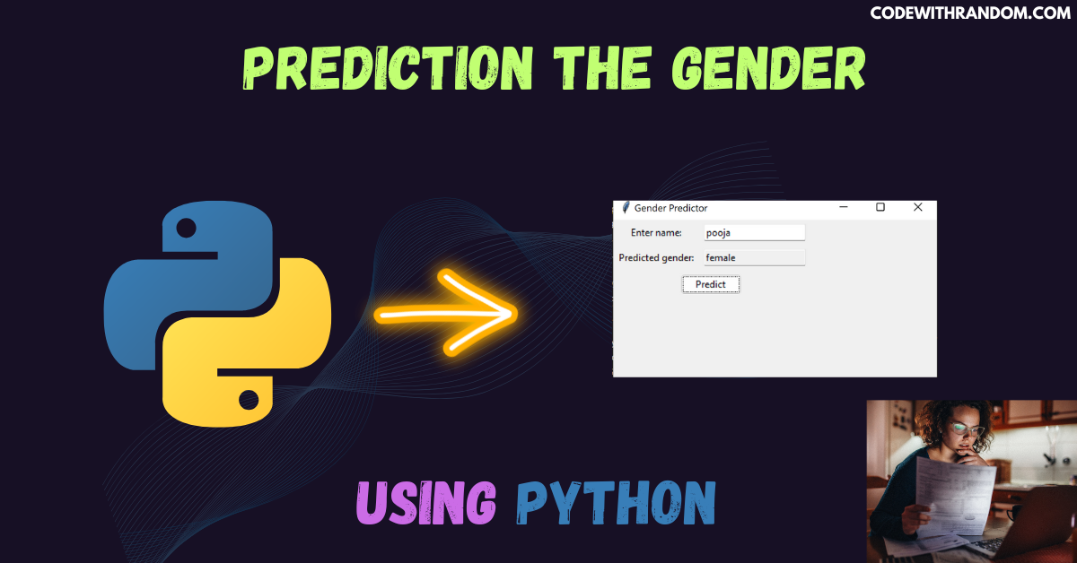 Prediction the Gender Using Python