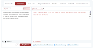 Paraphrasingtool.ai: High-quality Paraphrasing Paraphrasingtool