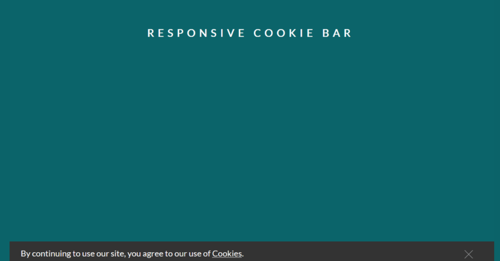 15 Bootstrap cookie bar