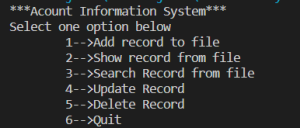 Bank Management System using C++