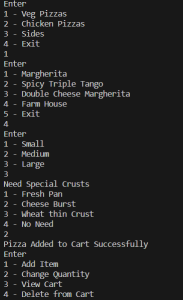 Pizza Hut Management System Using C++
