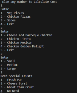 Pizza Hut Management System Using C++