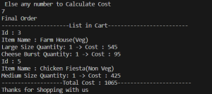 Pizza Hut Management System Using C++