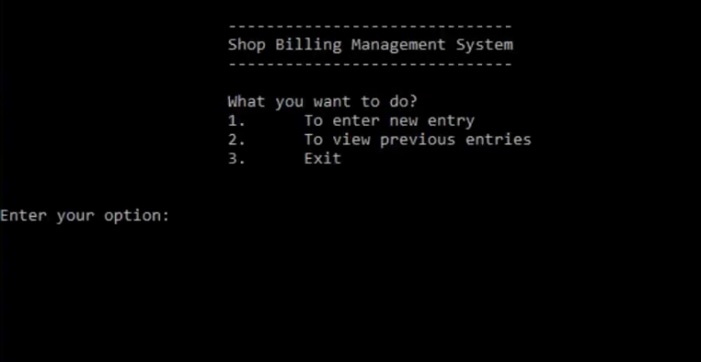 Shop Billing System Using C++ (With Source Code)