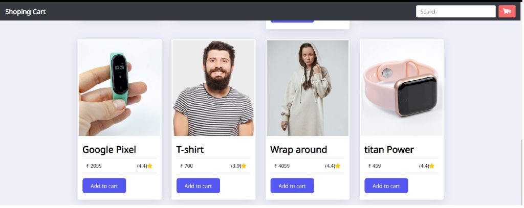 JavaScript Shopping Cart with