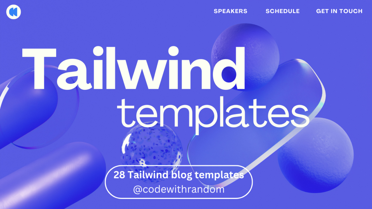 28 Tailwind blog templates 28 Tailwind blog templates