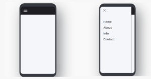 Read more about the article 36 Mobile menu examples