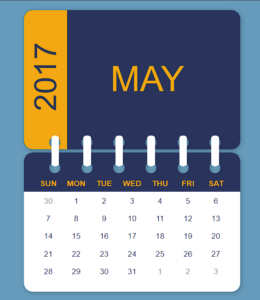 15+ CSS Calendars - CodeWithRandom