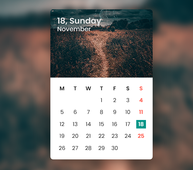 15+ CSS Calendars 15+ CSS Calendars