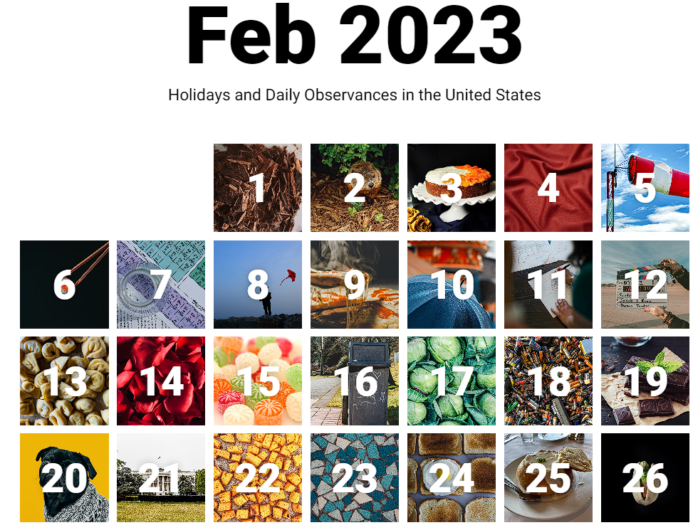 15+ CSS Calendars 15+ CSS Calendars