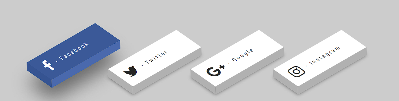 15+ Social Media Icon Styles in CSS - CodeWithRandom