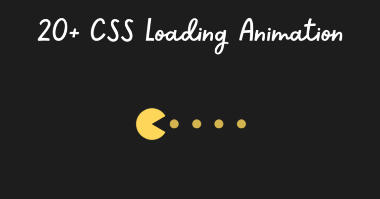 CSS Loading Animation