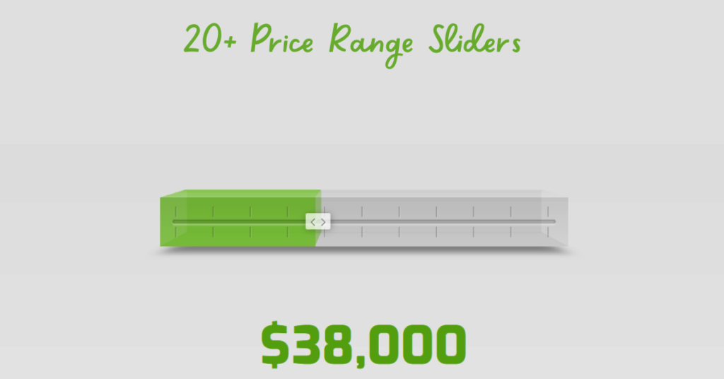 20+ Price Range Sliders