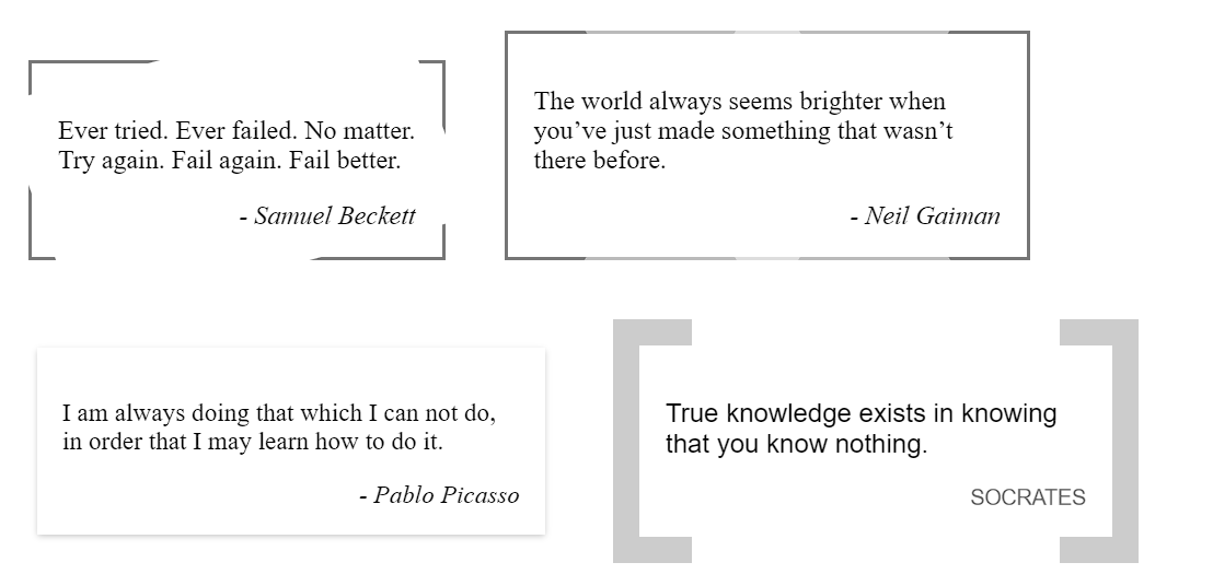 20+ Beautiful CSS Blockquotes - CodeWithRandom