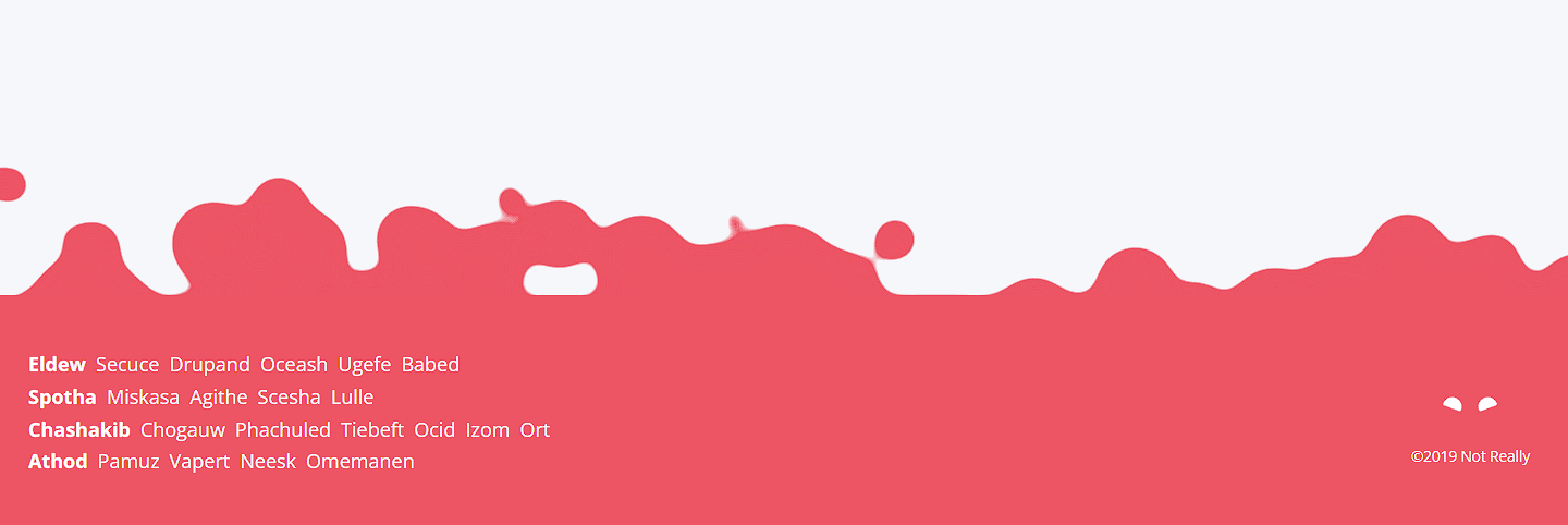 20+ CSS Footer Designs - CodeWithRandom