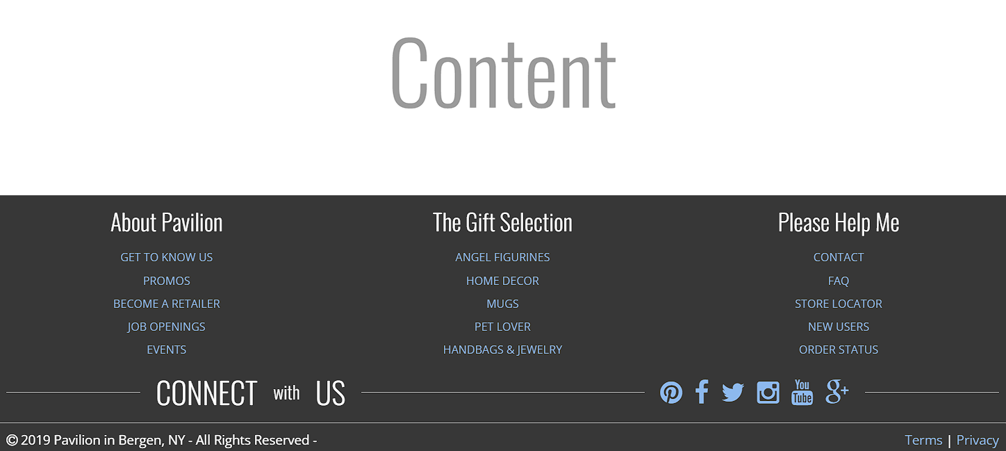 20+ CSS Footer Designs - CodeWithRandom