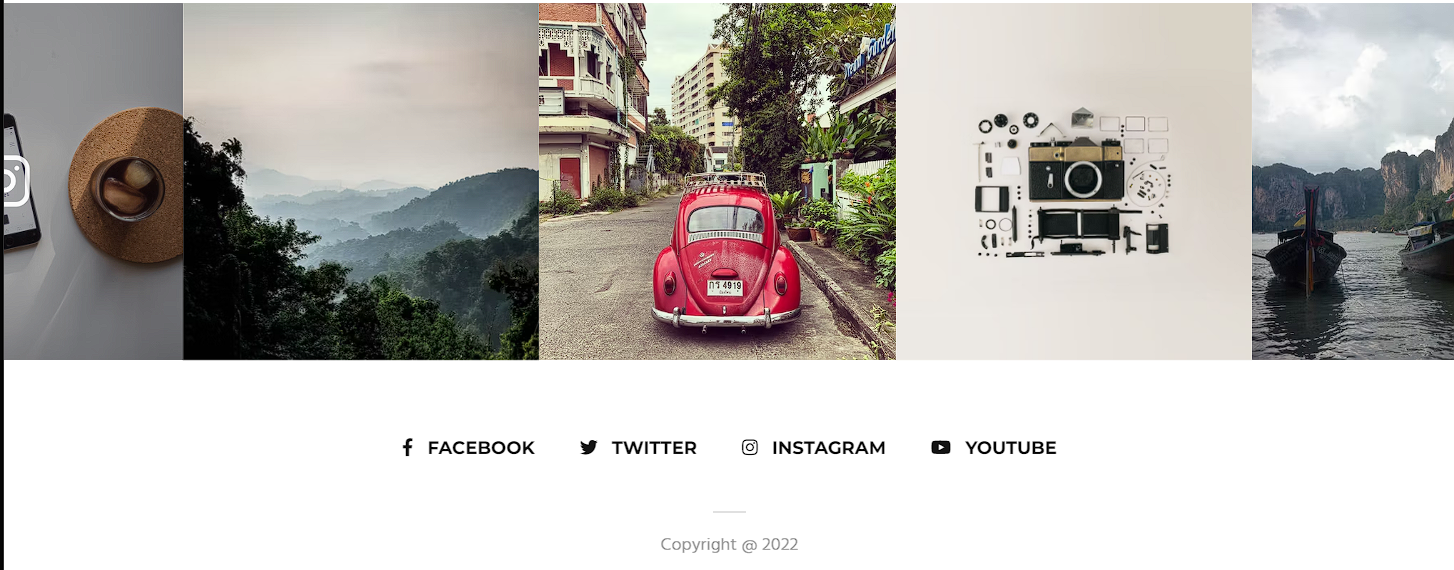20+ CSS Footer Designs - CodeWithRandom
