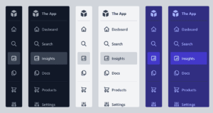 20+ CSS Sidebar Styles - CodeWithRandom