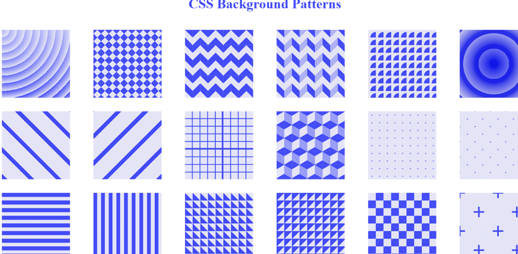 15+ CSS Background Patterns