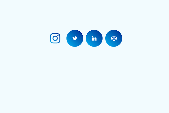 15+ Social Media Icon Styles in CSS