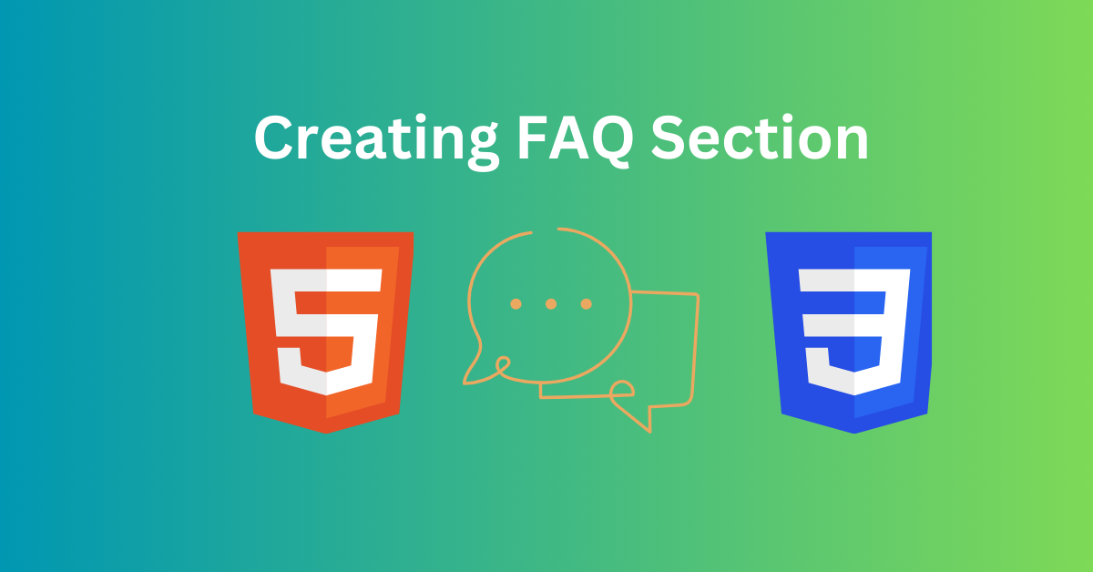 Creating FAQ Section